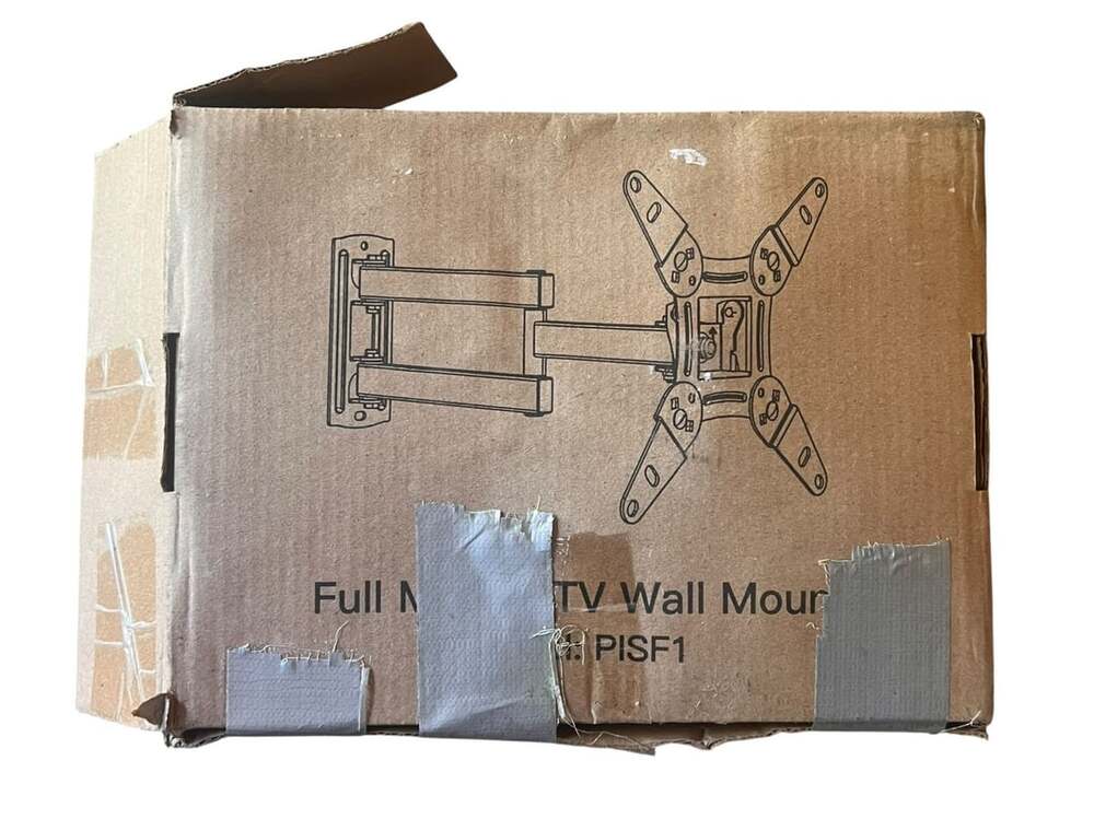 Pipishell Full Motion TV Wall Mount PISF1 Black